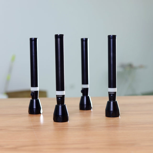 4-Piece Rechargeable LED Flashlight