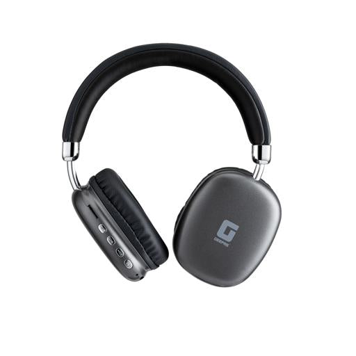 Geepas Bluetooth Headphone- GHP14012/ 70 Hours Playtime, Rechargeable Battery, TF Slot, 10 meter Range/ Over Ear Design, Padded Headband Comfort, Perfect for Music Lovers, Gamers, Travelers, Professionals/ Black, 2 Years Warranty
