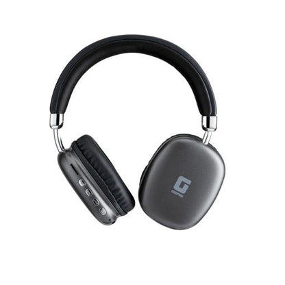 Geepas Bluetooth Headphone- GHP14012/ 70 Hours Playtime, Rechargeable Battery, TF Slot, 10 meter Range/ Over Ear Design, Padded Headband Comfort, Perfect for Music Lovers, Gamers, Travelers, Professionals/ Black, 2 Years Warranty