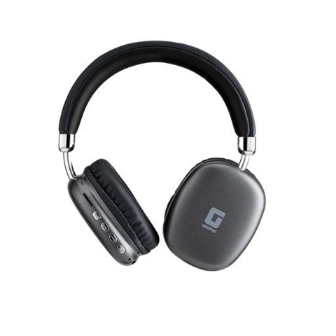 Geepas Bluetooth Headphone- GHP14012/ 70 Hours Playtime, Rechargeable Battery, TF Slot, 10 meter Range/ Over Ear Design, Padded Headband Comfort, Perfect for Music Lovers, Gamers, Travelers, Professionals/ Black, 2 Years Warranty
