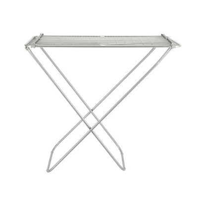 4-Wing Foldable Clothes Drying Stand – 29m Drying Space, 23kg Capacity, Aluminum Frame with Iron Legs, Indoor & Outdoor Laundry Rack – Silver