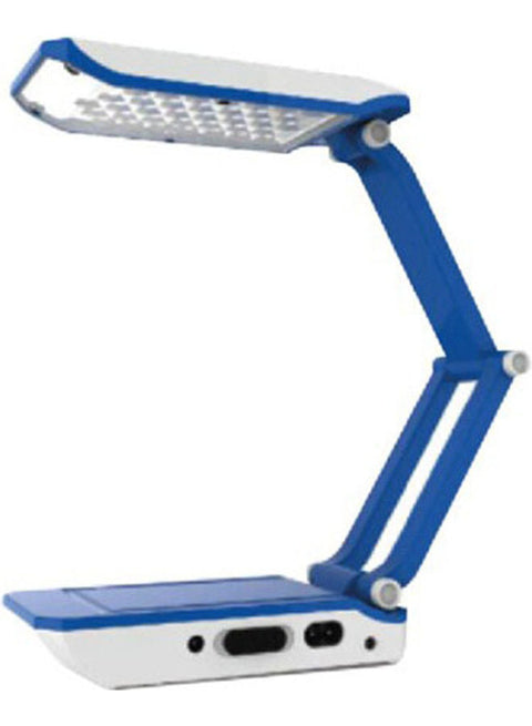 LED Desk Lamp Blue/White 15x8x25cm