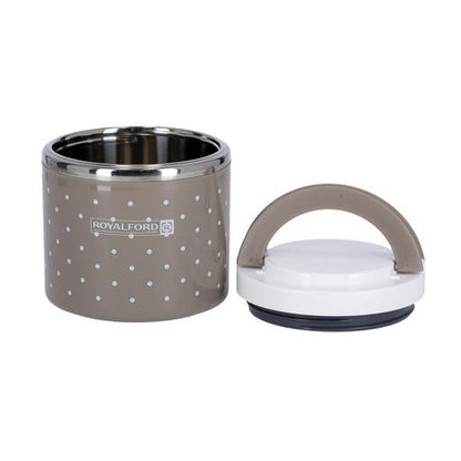 RF6144 Lumia Lunch Box | Leakproof Food Container with Stainless Steel Inner Layer & Silicone Seal | Portable Lunch Box for Office, School, Travel & Picnic