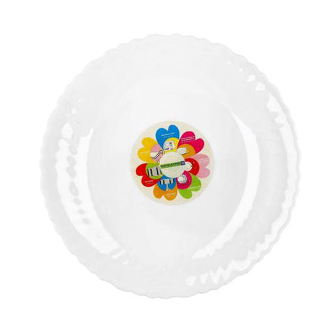 RF5594 8.5" Opal Ware Spin Soup Plate | Deep Pasta & Soup Plate | Durable Heat-Resistant Dinner Plate | Dishwasher Safe | White