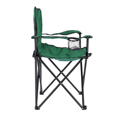 Folding Camping Chair, Water-Proof & Stain Resistant, Foldable Campsite Portable Chair with Cup Holder | Perfect for Camping, Festivals, Garden, Caravan Trips, Fishing, Beach