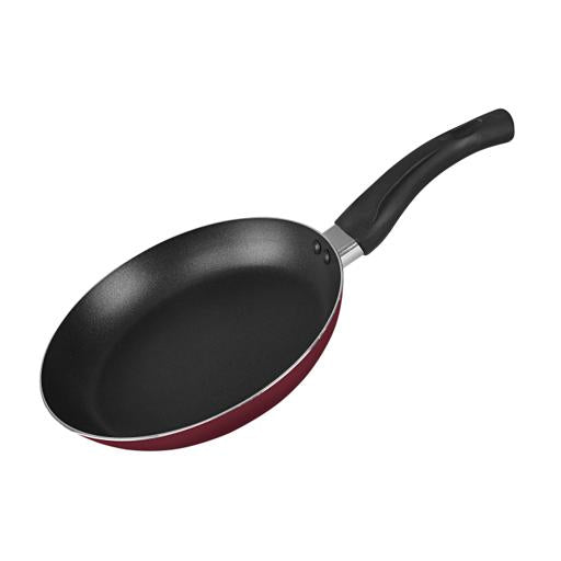 Frypan With Glass Lid Pfoa Free Lead Free 3 Layer Non-Stick Coating Cd Bottom Black/Grey With Clear Lid