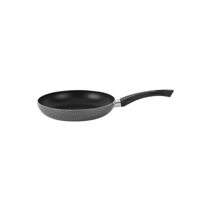 Aluminum Fry Pan Strong Aluminum Body With Non-Stick Coating And Bakelite Handle Red
