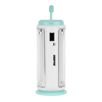 LED Emergency Lantern with Solar Panel / Energy-Efficient, Compact, Portable, and Lightweight Design with Long Operating Time