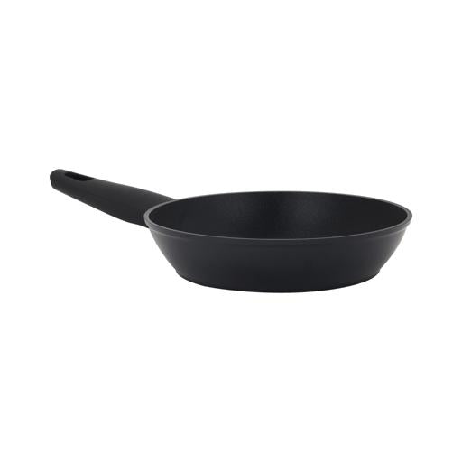 24cm Premium Diamond Series Fry Pan with Swiss PFLOUN Non-Stick Coating, Forged Aluminum, Induction Compatible, Black – RF12654