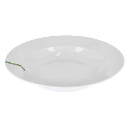 10" Round Deep Melamine Plate RF8760 – White | Glossy Finish, Lightweight & Durable Soup and Pasta Plate