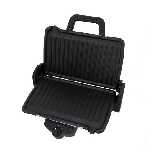 Multifunction Grill Maker, Adjustable Thermostat, GGM5458 - Non-Stick Cooking Plate, Detachable Cooking Plate, Overheat Protection, Cord Storage, Vertical Storage, Portable 1600 W GGM5458 Silver