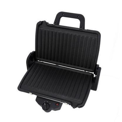 Multifunction Grill Maker, Adjustable Thermostat, GGM5458 - Non-Stick Cooking Plate, Detachable Cooking Plate, Overheat Protection, Cord Storage, Vertical Storage, Portable 1600 W GGM5458 Silver