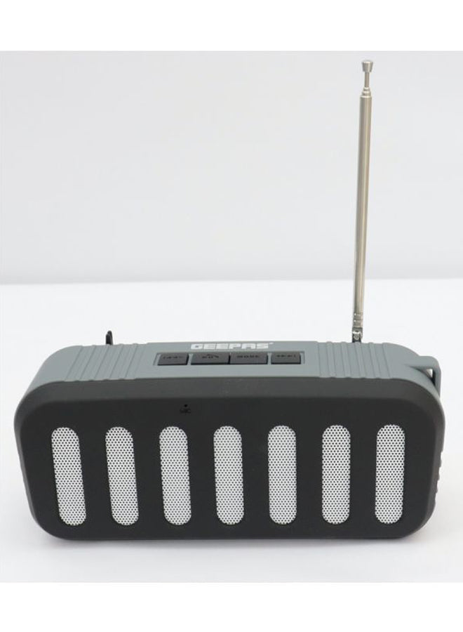 Rechargeable Bluetooth Speaker, TWS Connection | GMS11184 | Portable Wireless Speakers | 1200mAh Battery | BT/ TF Card/ AUX/ USB Playback | For Home, Party, Outdoor