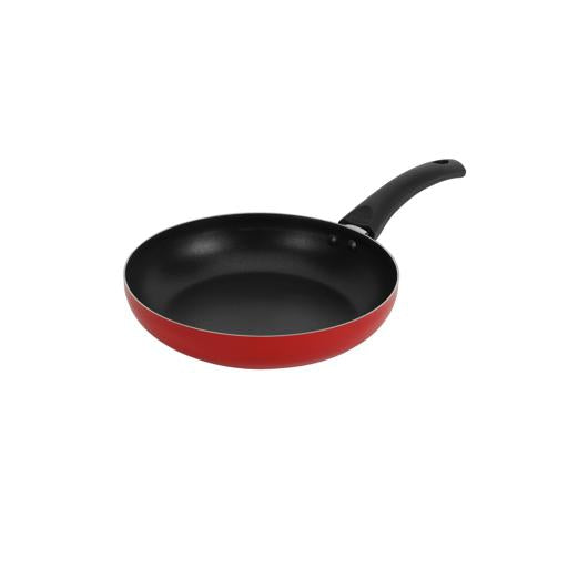 10-Piece Non-Stick Cookware Set Aluminum Body With 3-Layer Non-Stick Coating Cd Bottom Bakelite Handles And Glass Lid Multicolour