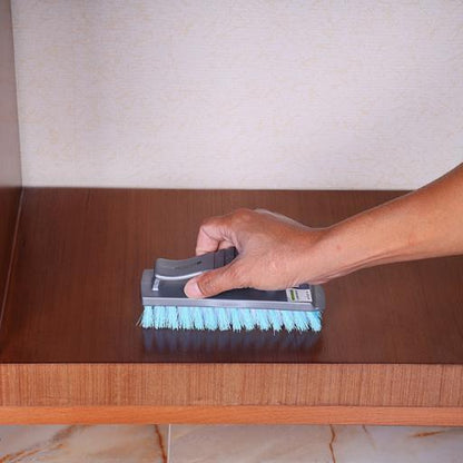 RF2357-FB Floor & Dish Cleaning Brush | Multifunctional Scrubbing Brush with Ergonomic Grip Handle | Durable Polymer Bristles for Kitchen, Bathroom, Floor & Surface Cleaning