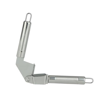 Garlic Press with Stainless Steel Handle | Garlic & Ginger Crusher Mincer Tool | Easy Clean Kitchen Gadget for Home & Restaurant Use