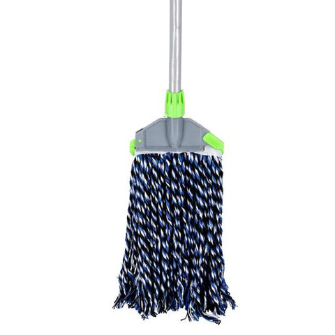 Royalbright Cotton Mop Super Absorbent 100% Cotton Threads 15X45Cm Multicolor Assorted Multicolour 45x15cm