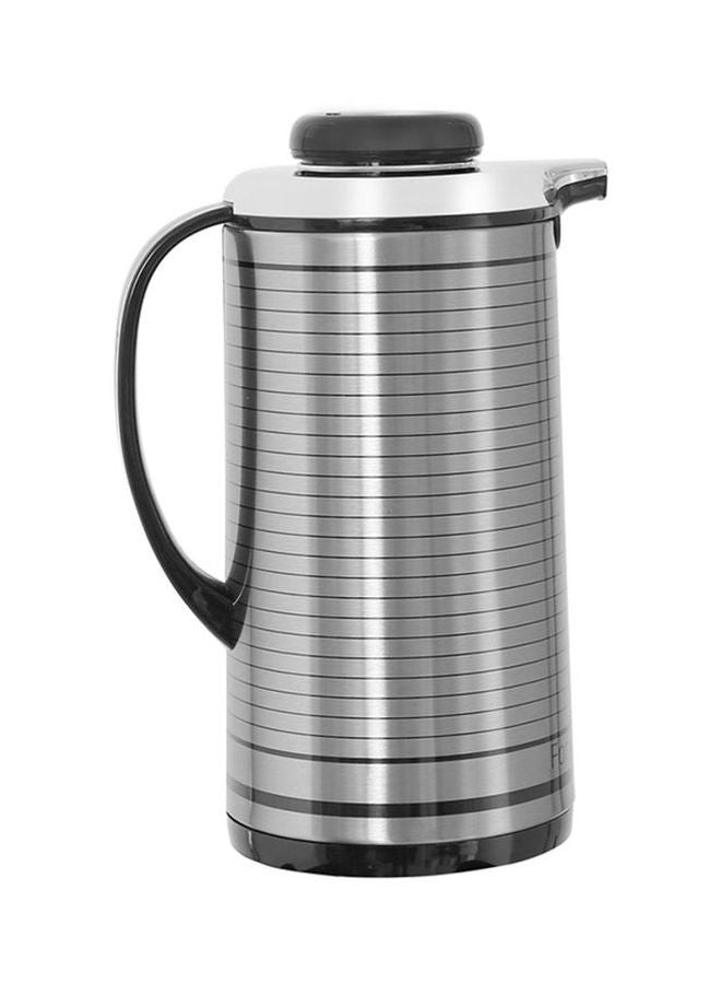 Geepas GVF5258 1.0 L Vacuum Flask - Heat Insulated Thermos for Keeping Hot/Cold Long Hour Heat/Cold Retention, Multi-Walled, Hot Water, Tea, Beverage | Ideal for Social Occasion, Commercial & Outings
