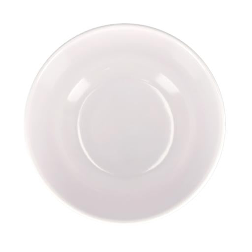 3.5" Super Rays Melamine Small Bowl | Lightweight Breakfast & Dessert Bowl | Microwave, Dishwasher & Freezer Safe | Rice, Cereal, Pasta & Snack Serving Bowl | White & Green