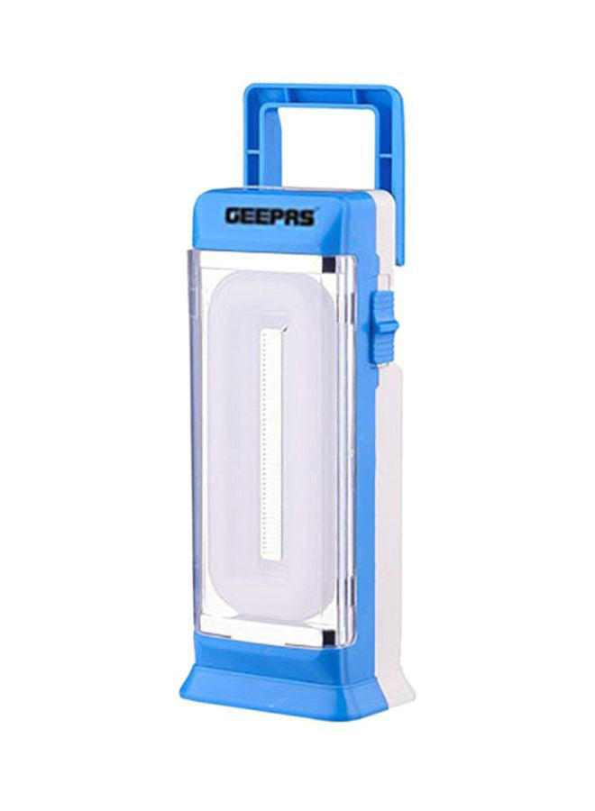 Rechargeable Emergency Lantern, LED Flashlight | 20 Pcs SMD Hi-Power Luminous LEDs | 4 Hours Working (Weak Light) | Suitable for Power Outages White/Blue