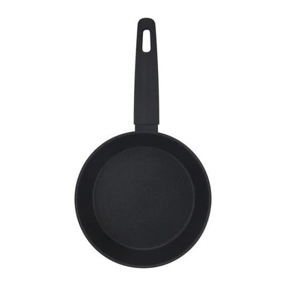 24cm Premium Diamond Series Fry Pan with Swiss PFLOUN Non-Stick Coating, Forged Aluminum, Induction Compatible, Black – RF12654
