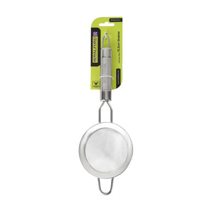 Stainless Steel Tea Strainer 10.3cm RF2049-S10.3 | Fine Mesh Tea & Flour Sieve | Long Handle | Dishwasher Safe