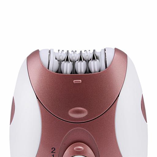 Professional Ladies Epilator Set – Rechargeable Hair Removal Device with LED Digital Display, Detachable Epilator Head, Cord/Cordless Operation, Dual Speed Control, Precision Hair Removal for Face, Arms, Legs, Underarms & Sensitive Areas