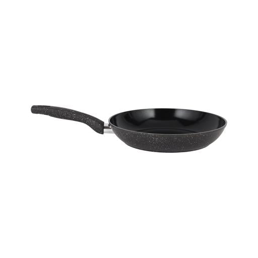 Royalford Prido 8-piece Forged Aluminum Cookware Set- RF12771/ Durable Nonstick Ceramic Coating with 4-Layer Construction, Tempered Glass Lid/ Includes Casseroles, Wokpan, Saucepan, Fry Pan, Pizza Pan, PFOA and PTFE Free/ Black