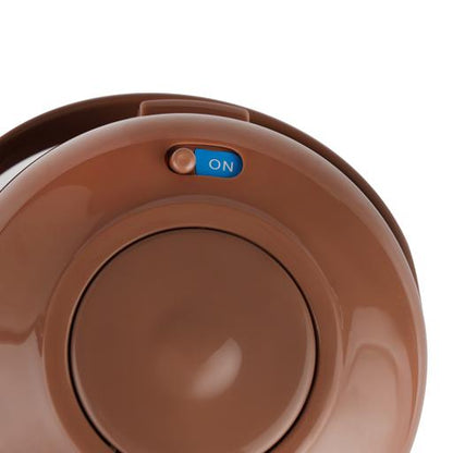 2.5L Thermic Airpot Flask – RF12132 | Double Wall Vacuum Insulated Airpot | 360° Rotating Base | Keeps Drinks Hot for 18 Hours & Cold for 24 Hours | Stainless Steel | Brown Product Description