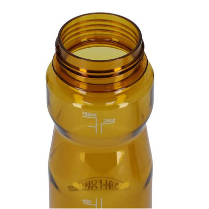 RF5224TN 750ml Water Bottle with Strap | BPA-Free Transparent Sports Bottle with Volume Tracker | Leak-Proof Flip Lid for Gym, Office & Outdoor Use