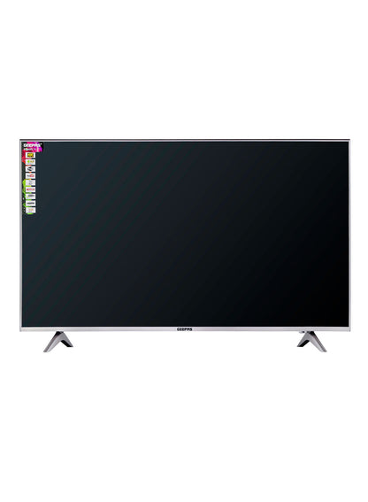 تلفاز ذكي 55 بوصة LED عالي الدقة بدون إطار مع جهاز تحكم عن بعد، منافذ HDMI وUSB، مقبس سماعة رأس، مدخل صوت للكمبيوتر، واي فاي، أندرويد 9.0 مع خاصية E-Share، يوتيوب، نتفليكس، GLED5508SFHD، لون أسود