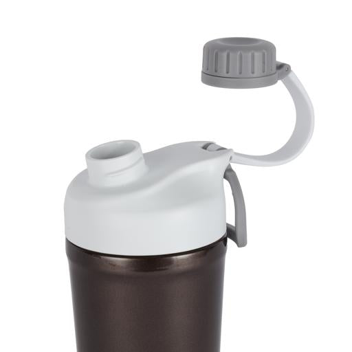 590ml Protein Shaker Bottle - RF12184, with SS Blending Ball for Lump-Free Proteins Smooth Shakes, Leak-Proof and Portable Design, Suitable for Indoor and Outdoor Use