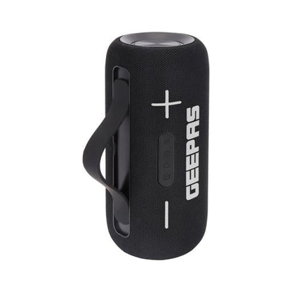 Water Resistant Bluetooth Speaker- GMS11201/ 5-7 Hours Playtime, TF, USB, AUX/ Rechargeable Battery, Enhanced Quality, Portable Party Vibes/ RGB Light Effects, Perfect for Parties, Picnics, Entertainment, etc.