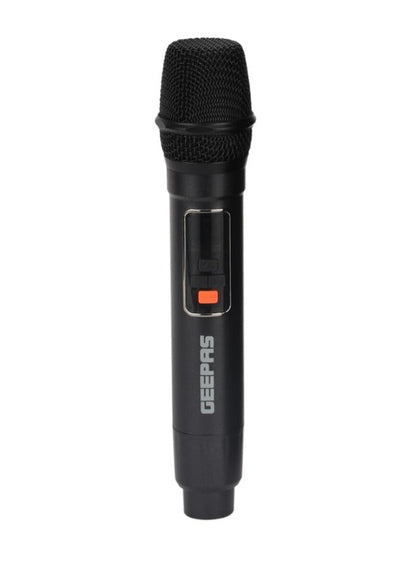 RGB Bluetooth Speaker: Big Sound, Long Playtime, Wireless Mic - Black
