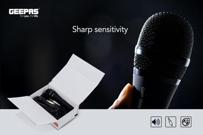 Dynamic Karaoke Microphone GMP3906 – Wired Handheld Microphone with 5.6m Cable