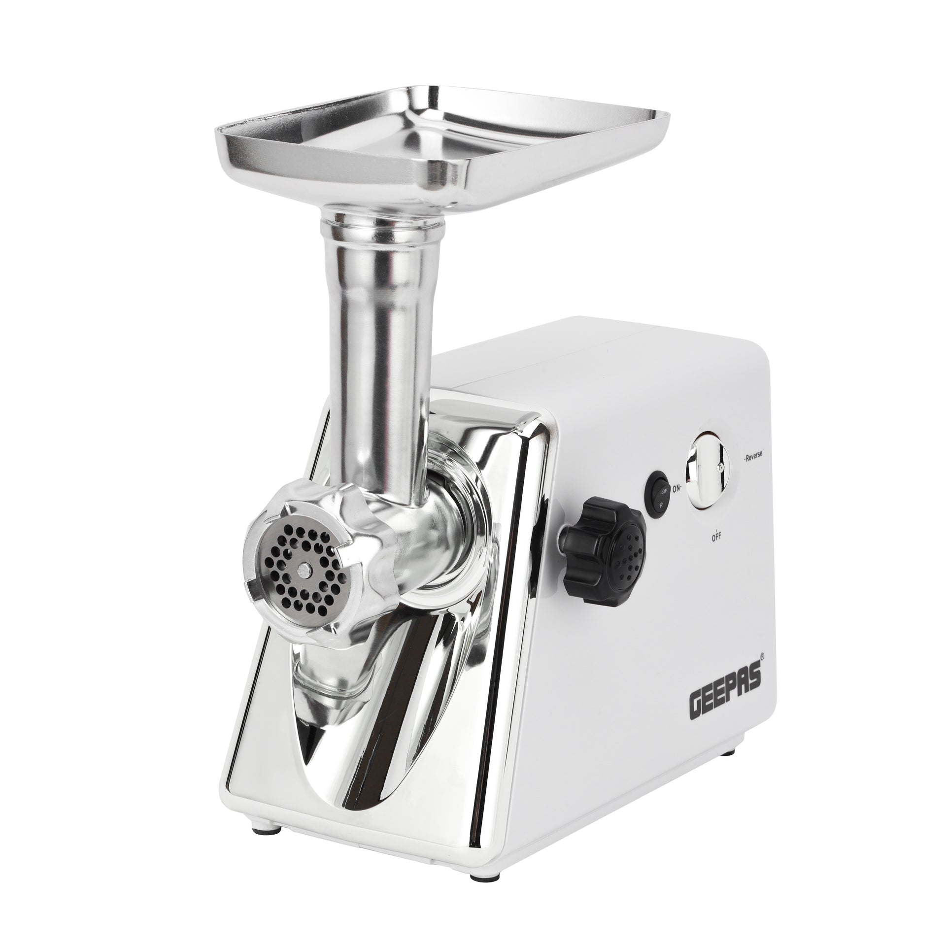 Electric Meat Grinder With Stainless Steel Blade 2000 W GMG746BS White