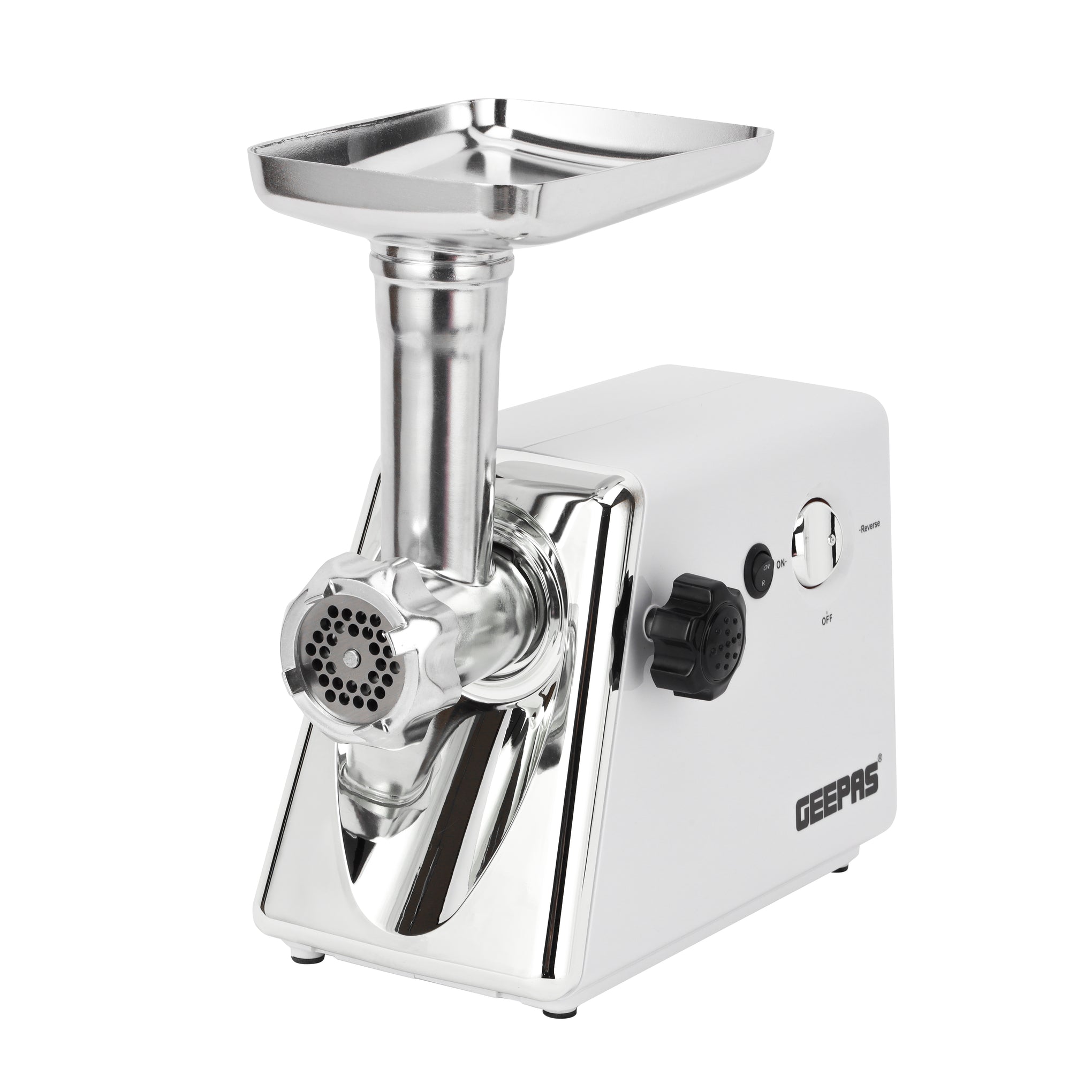 Electric Meat Grinder With Stainless Steel Blade 2000 W GMG746BS White