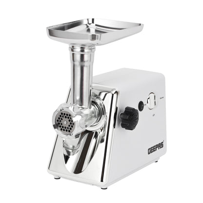 Electric Meat Grinder With Stainless Steel Blade 2000 W GMG746BS White