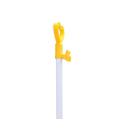 RF4477 Broom & Dustpan Set with Long Handles | Plastic Hand Broom with Durable Bristles | Upright Floor Cleaning Set for Home & Office