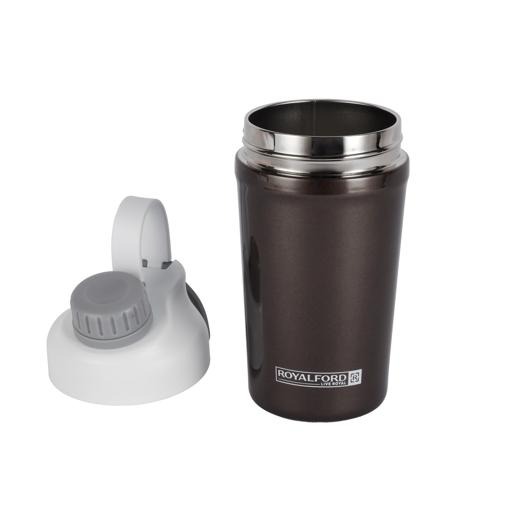 590ml Protein Shaker Bottle - RF12184, with SS Blending Ball for Lump-Free Proteins Smooth Shakes, Leak-Proof and Portable Design, Suitable for Indoor and Outdoor Use