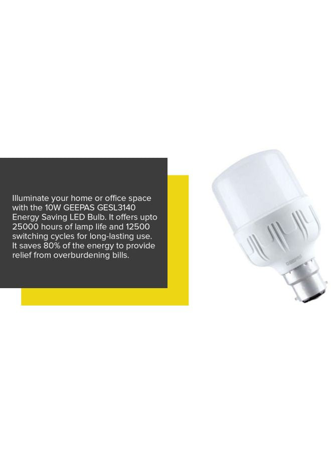 Standard Energy Saving LED Bulb White