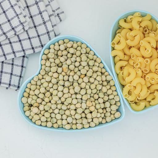 6Pcs Heart Shape Snack Plate Set Premium Plasticware Made In Turkey Assorted Colors