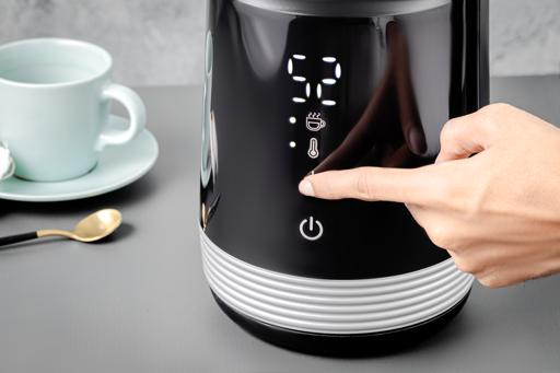 Smart Stainless Steel Kettle with Auto Boiling Shut-Off 1.7 L 2200 W GK38034 Black