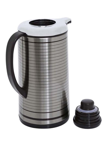 Geepas GVF5259 Vacuum Flask | Coffee Heat Insulated Thermos | 1.3L | for Keeping Hot/Cold Long Hour Heat/Cold Retention, Multi-Walled Vacuum for Coffee, Hot Water, Tea, Beverage | Ideal for Social Occasion, Commercial & Outings