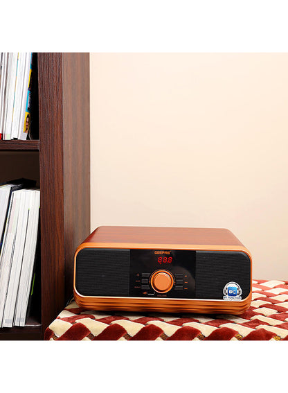 Portable Bluetooth Speaker With Stereo HiFi Bass & Led Display GMS11174 Multicolor