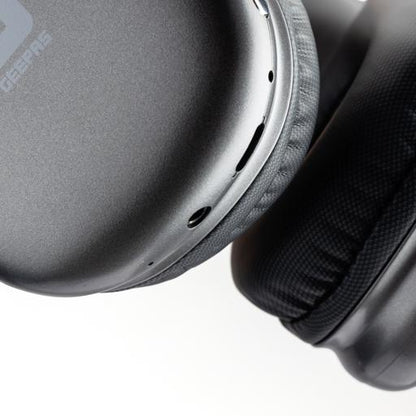 Geepas Bluetooth Headphone- GHP14012/ 70 Hours Playtime, Rechargeable Battery, TF Slot, 10 meter Range/ Over Ear Design, Padded Headband Comfort, Perfect for Music Lovers, Gamers, Travelers, Professionals/ Black, 2 Years Warranty