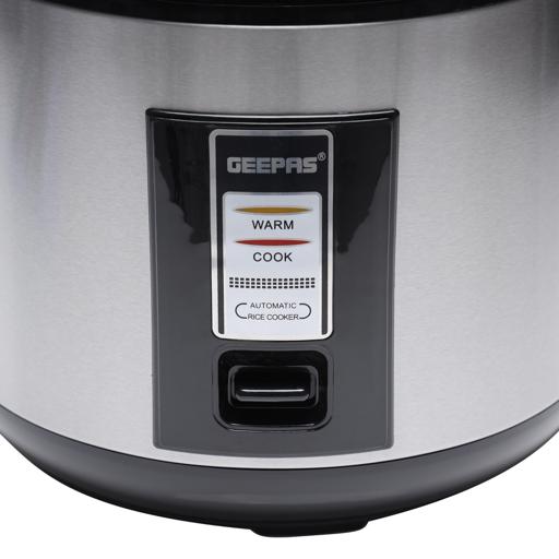 Electric Rice Cooker 1.8 L 762 W GRC4330 Silver/Black