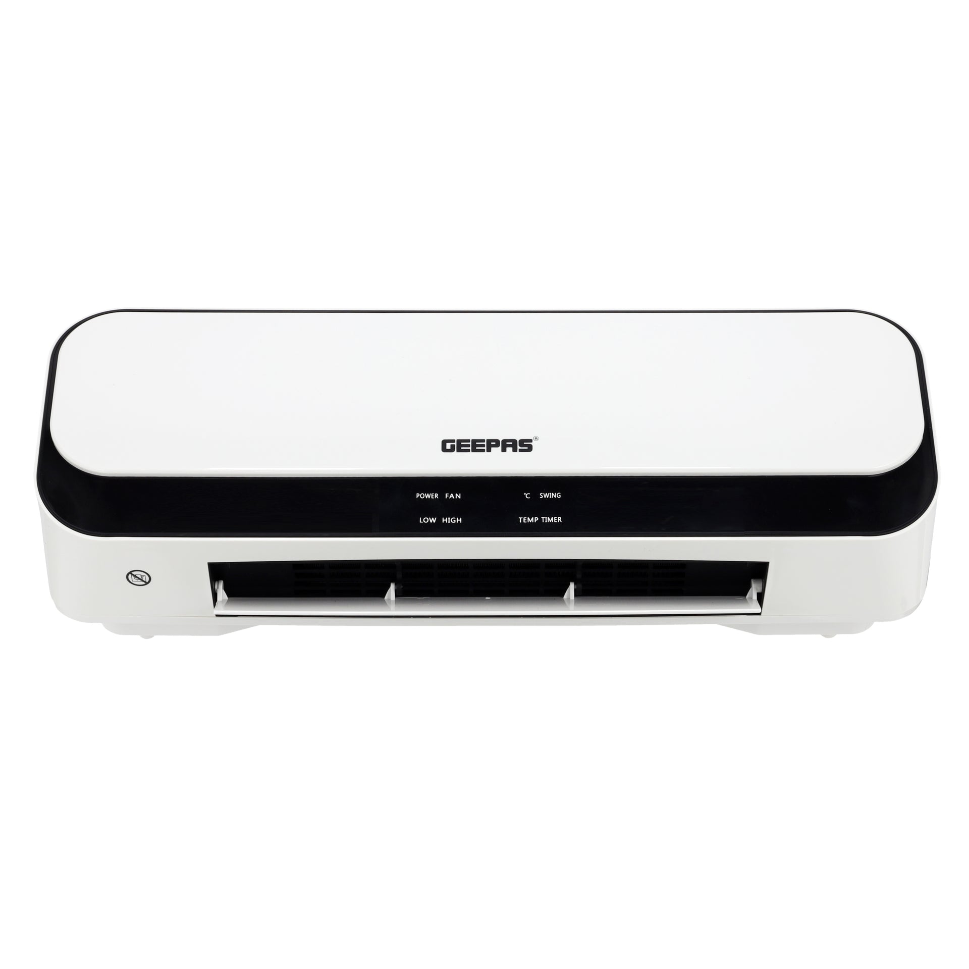 PTC Ceramic Wall Heater, LED Temperature Control- 8 Hours Timer, 2000W Power, Remote Control, Temperature Control, Safety Thermal Cut-Out, Overheat Protection, 2 Years Warranty 2000.0 W GWH28519 White/Black