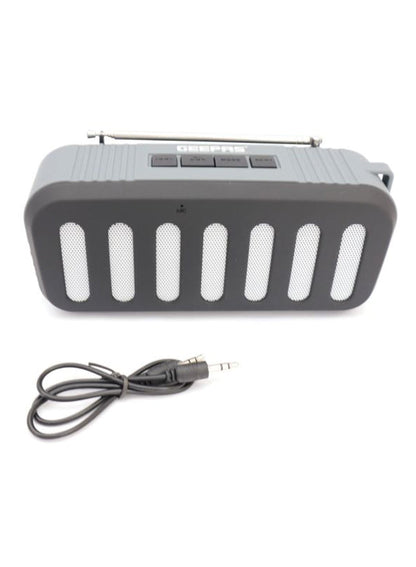 Rechargeable Bluetooth Speaker, TWS Connection | GMS11184 | Portable Wireless Speakers | 1200mAh Battery | BT/ TF Card/ AUX/ USB Playback | For Home, Party, Outdoor