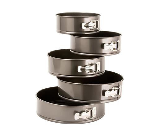 5-Piece Springform Set Black